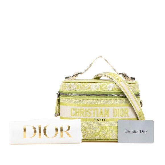 CHRISTIAN DIOR Green Shoulder Bag - Picture 12 of 13